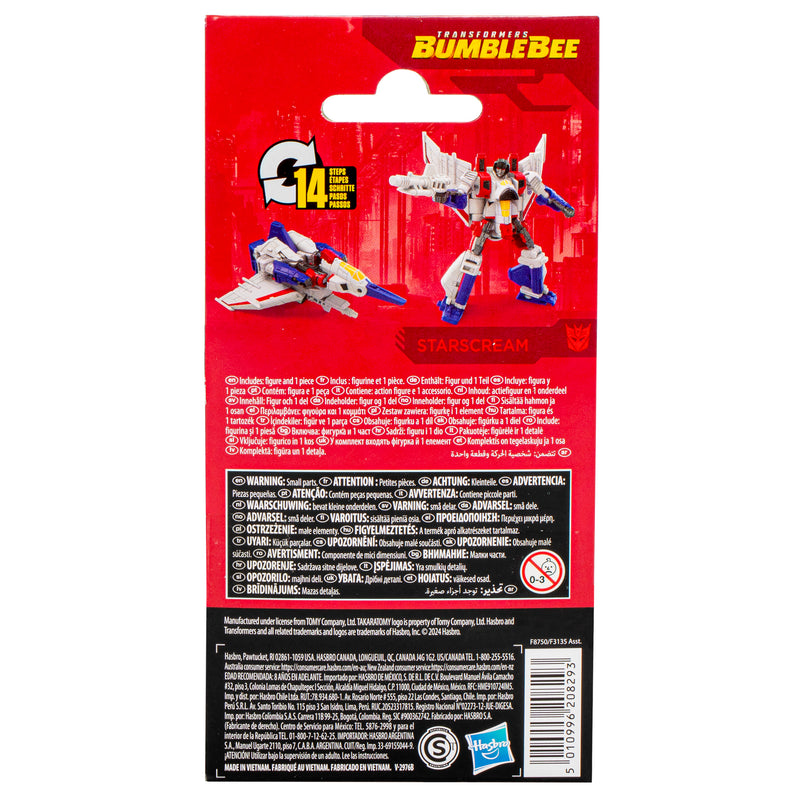 Transformers Studio Series Core Transformers: Bumblebee Starscream - Collectables > Action Figures > toys -  Hasbro
