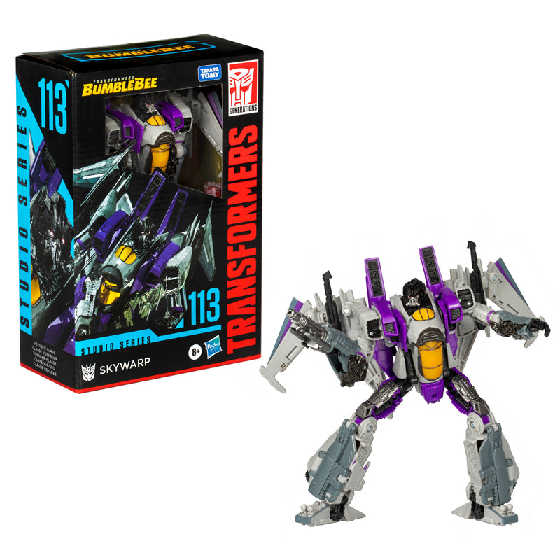 Transformers Studio Series Voyager Transformers: Bumblebee 113 Skywarp (preorder Q4 2024) - Collectables > Action Figures > toys -  Hasbro