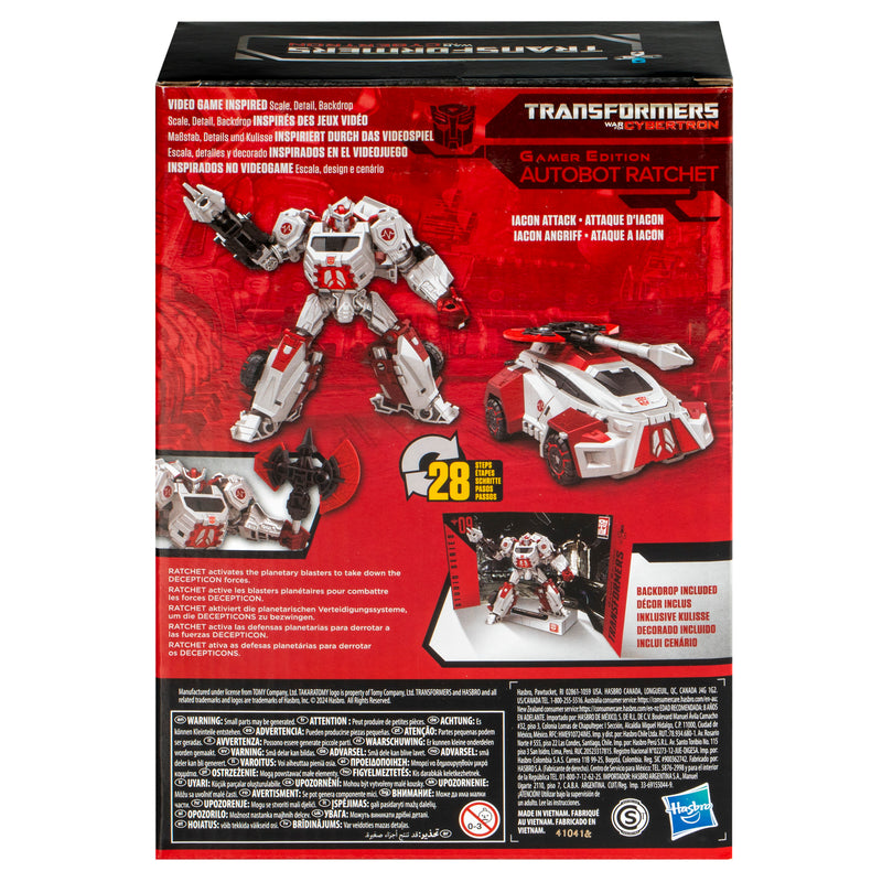 Transformers Studio Series Voyager Transformers: War for Cybertron 09 Ratchet - Collectables > Action Figures > toys -  Hasbro