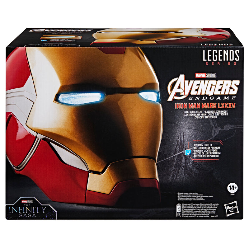 Marvel Legends Series Iron Man Premium Electronic Helmet - Collectables > Action Figures > toy -  Hasbro