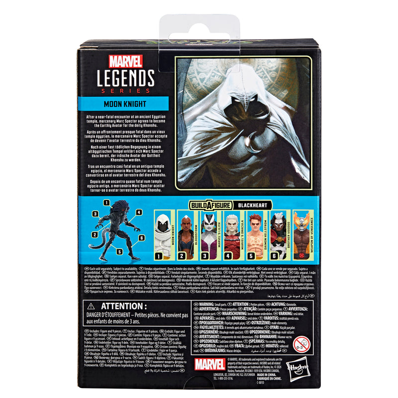 Marvel Legends Series Strange Tales Moon Knight - Black Heart BAF - Collectables > Action Figures > toy -  Hasbro