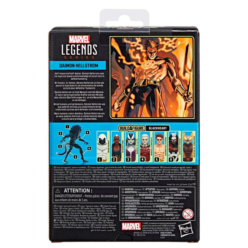 Marvel Legends Series Strange Tales Daimon Hellstrom -  Black Heart BAF - Collectables > Action Figures > toy -  Hasbro