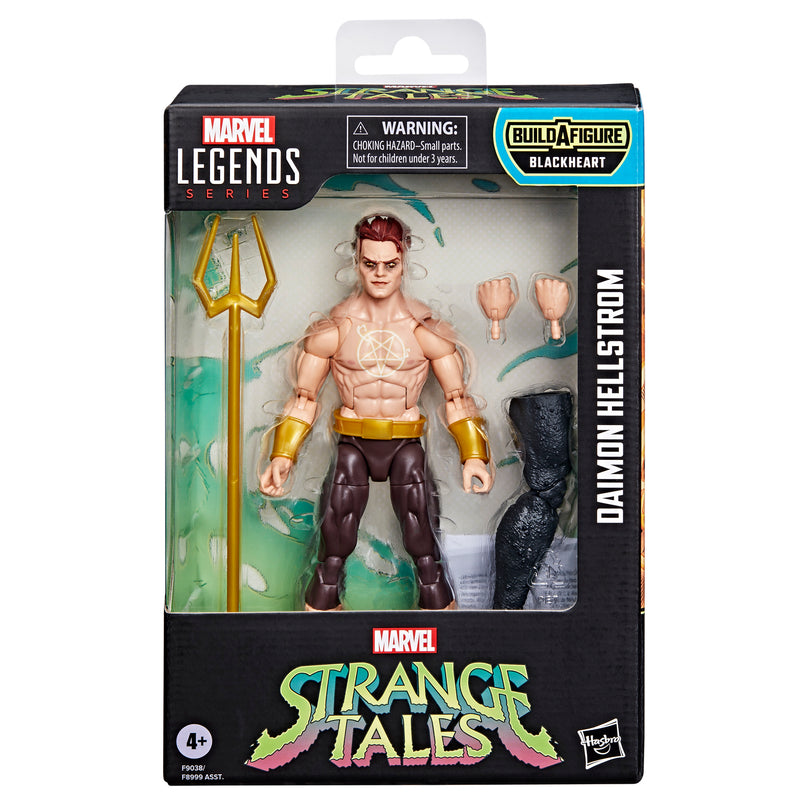 Marvel Legends Series Strange Tales Daimon Hellstrom -  Black Heart BAF - Collectables > Action Figures > toy -  Hasbro