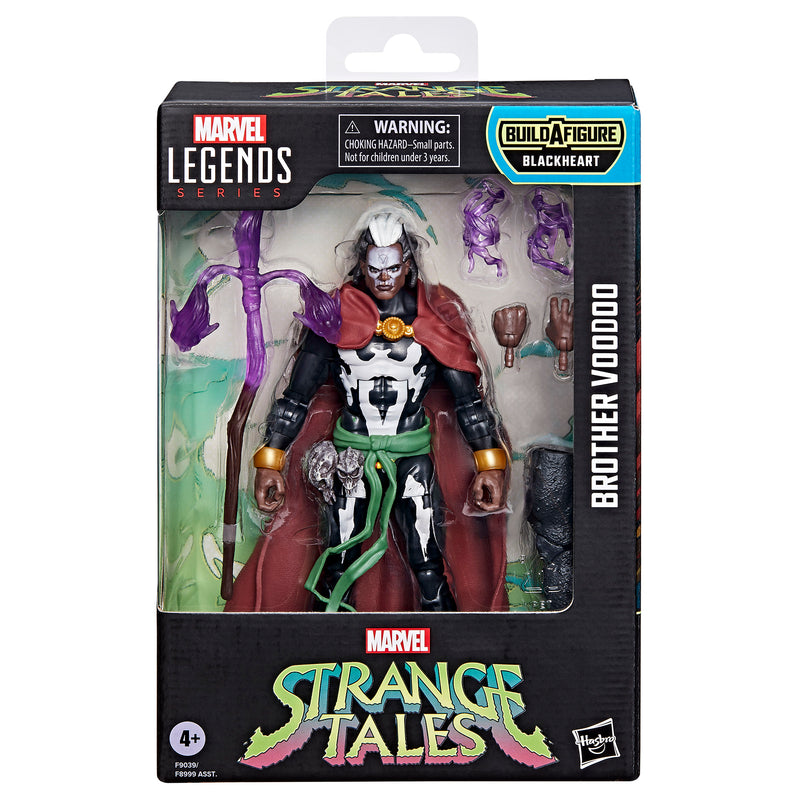 Marvel Legends Series Strange Tales Brother Voodoo -  Black Heart BAF - Collectables > Action Figures > toy -  Hasbro