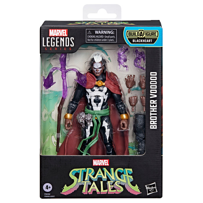 Marvel Legends Series Strange Tales Brother Voodoo -  Black Heart BAF (preorder Oct 2024)
