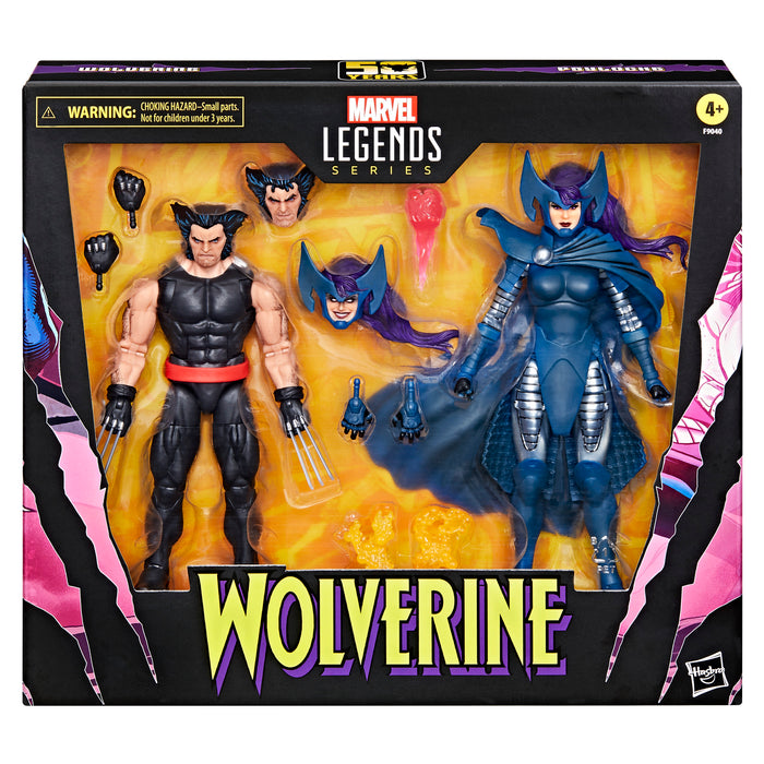Marvel Legends Series Wolverine and Psylocke (preorder April/ May) -  -  Hasbro