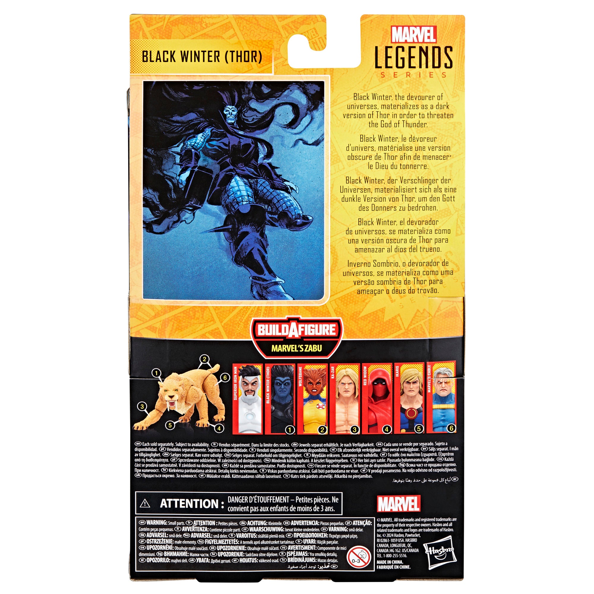 Marvel Legends Series - Black Winter (Thor) - Zabu Baf — Toy Snowman