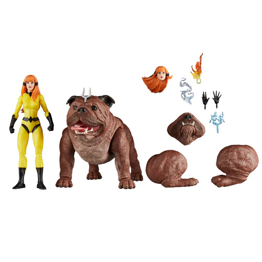 Marvel Legends Series Marvel's Crystal and Lockjaw - Collectables > Action Figures > toys -  Hasbro