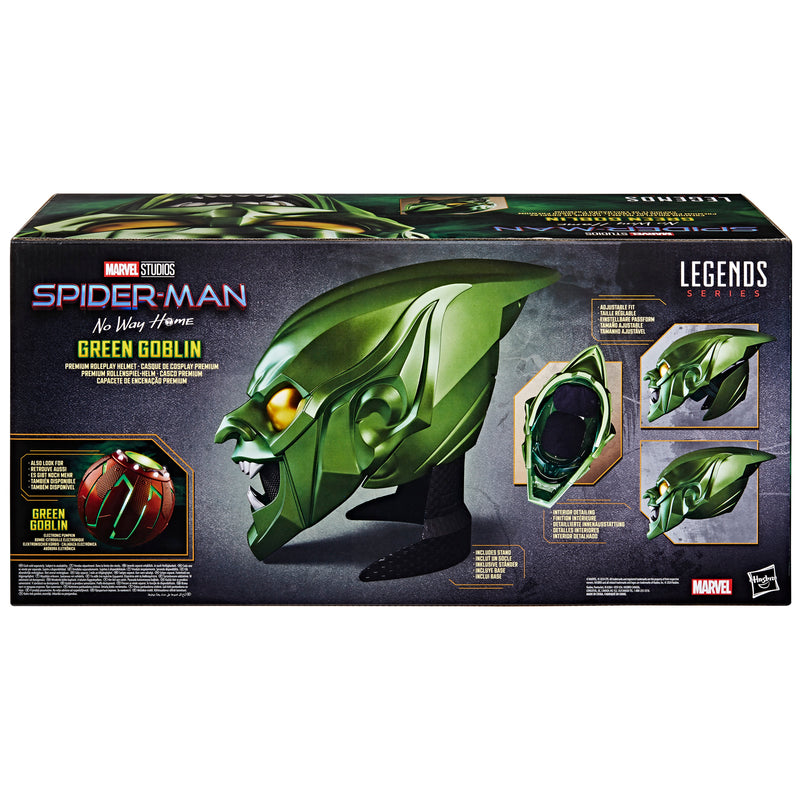 Marvel Legends Series Green Goblin Roleplay Helmet - Collectables > Action Figures > toys -  Hasbro