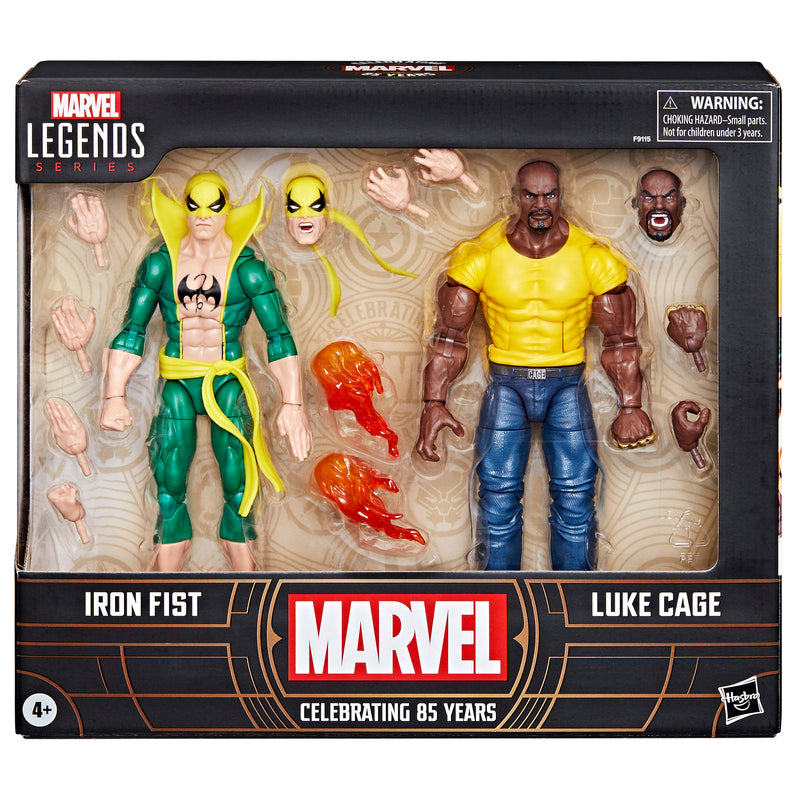 Marvel Legends Series Iron Fist and Luke Cage, Marvel 85th Anniversary ( preorder Sept) - Collectables > Action Figures > toys -  Hasbro