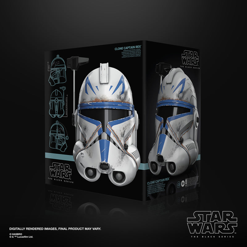 Star Wars The Black Series -  Captain Rex Helmet (Preorder Q2 2024) - Collectables > Action Figures > toys -  Hasbro