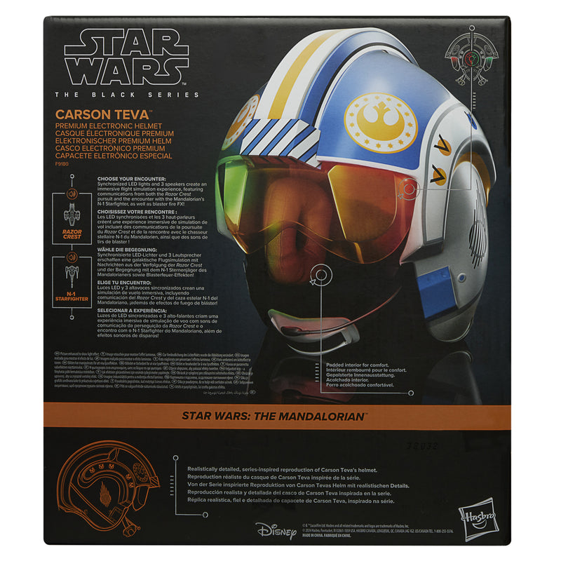 Star Wars The Black Series Carson Teva Electronic Helmet (preorder Q2) - Collectables > Action Figures > toys -  Hasbro