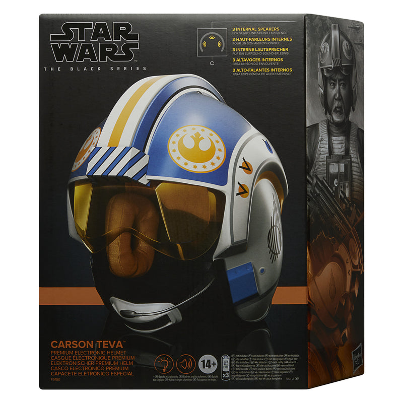 Star Wars The Black Series Carson Teva Electronic Helmet (preorder Q2) - Collectables > Action Figures > toys -  Hasbro