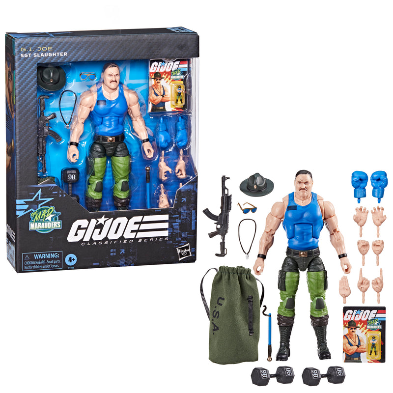 G.I. Joe Classified Series #129, Mad Marauders Sgt Slaughter - Collectables > Action Figures > toys -  Hasbro