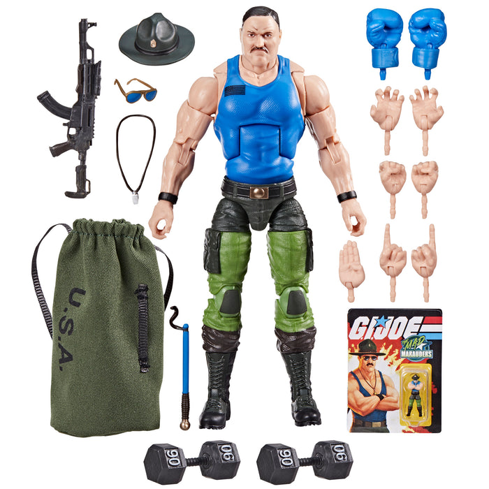 G.I. Joe Classified Series #129, Mad Marauders Sgt Slaughter (preorder Sept 2024)
