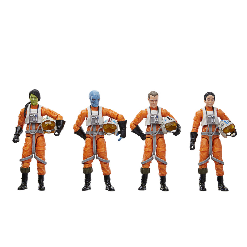 Star Wars The Vintage Collection X-Wing Pilot 4-Pack (preorder Nov) - Collectables > Action Figures > toys -  Hasbro