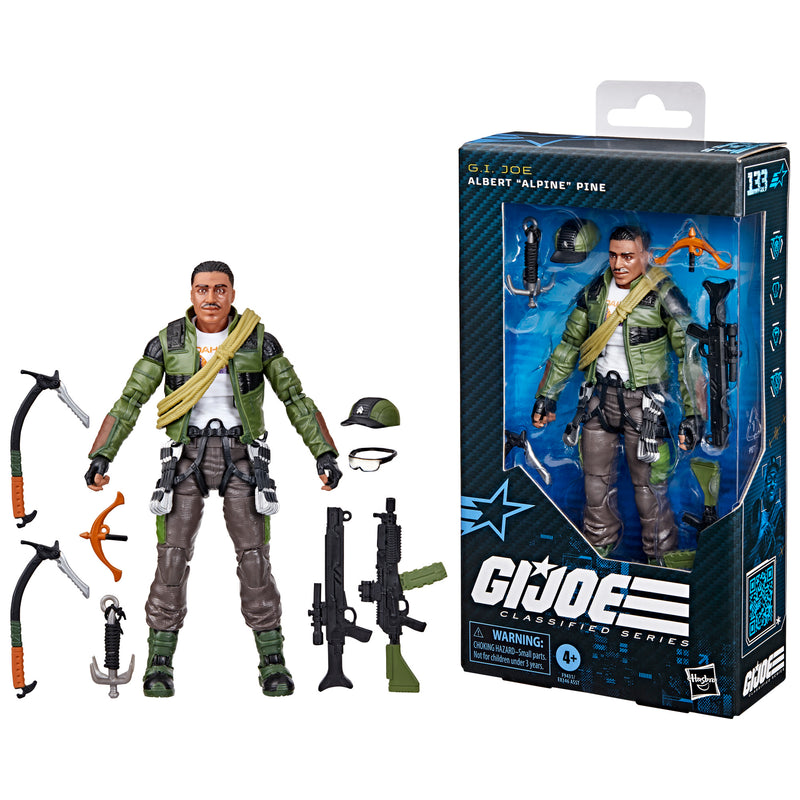 G.I. Joe Classified Series #133 ALBERT "ALPINE" PINE (preorder Dec) - Collectables > Action Figures > toys -  Hasbro