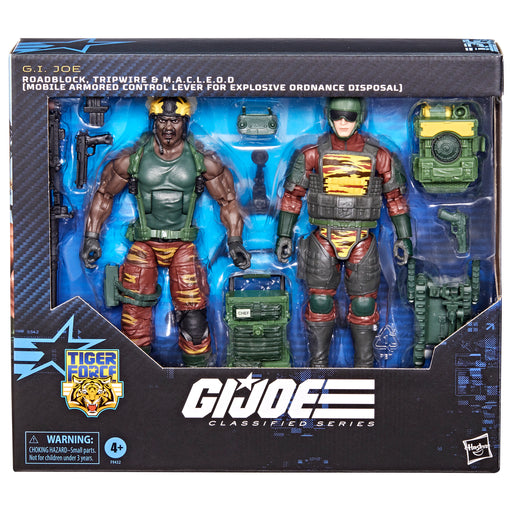 G.I. Joe Classified Series #126, Tiger Force Roadblock, Tripwire, & M.A.C.L.E.O.D. (preorder  G.I. Joe Classified Series #125, Dreadnok Gnawgahyde and pets Porkbelly & Yobbo (preorder Aug/Sept) - Collectables > Action Figures > toys -  Hasbro