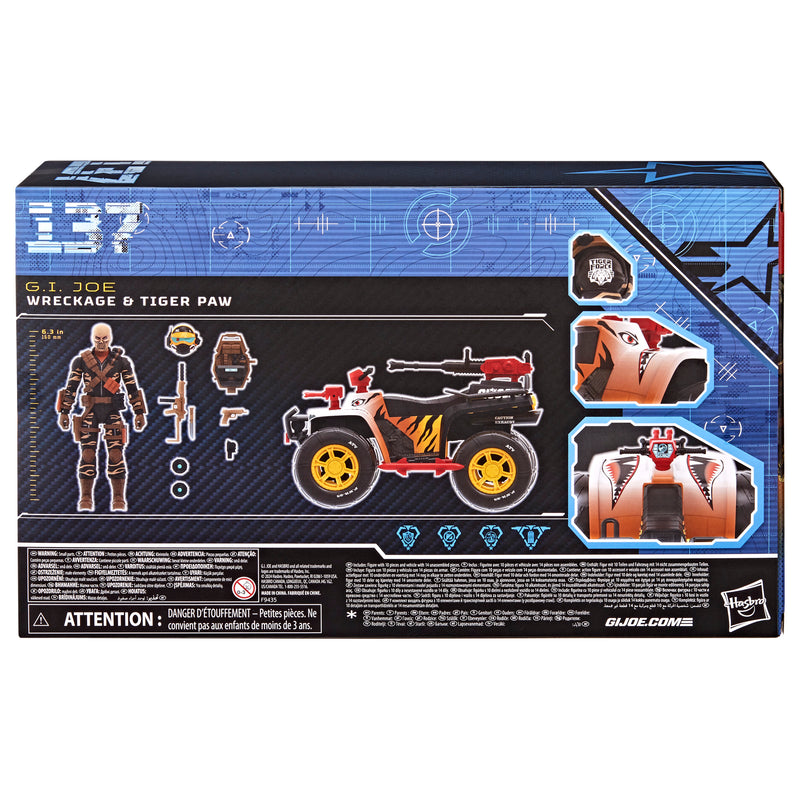 G.I. Joe Classified Series #137, Tiger Force Wreckage & Tiger Paw ATV (preorder Nov) - Action & Toy Figures -  Hasbro