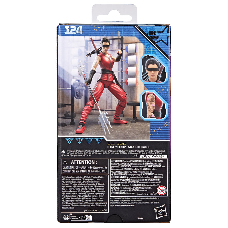 G.I. Joe Classified Series #124, Kim "Jinx" Arashikage (preorder Aug/Sept) -  -  Hasbro