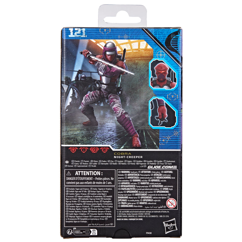 G.I. Joe Classified Series #121, Night-Creeper  (preorder Aug/Sept) -  -  Hasbro