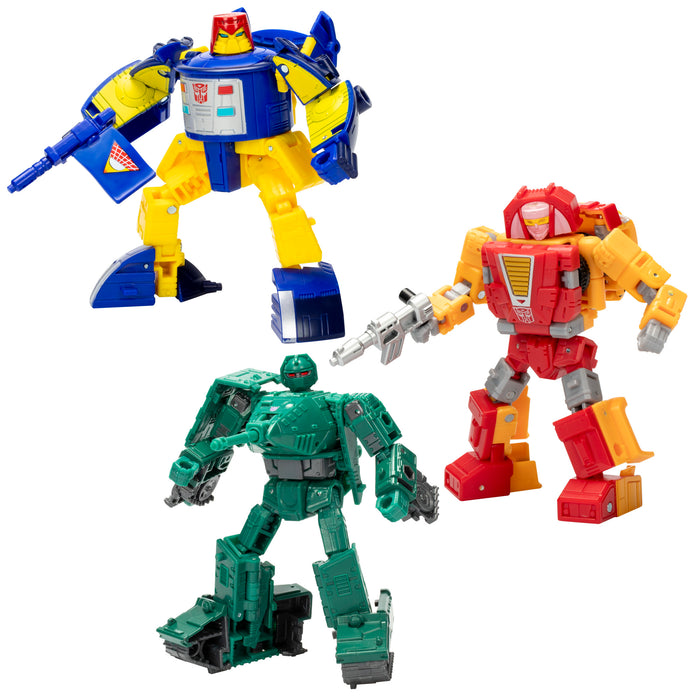 Transformers Generations Selects Legacy United Go-Bot Guardians 3 Pack (preorder August 2024)