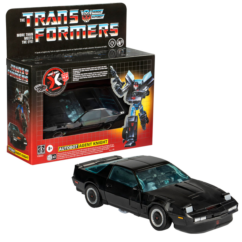 Transformers Collaborative Knight Rider x Transformers Autobot Agent Knight - Collectables > Action Figures > toys -  Hasbro
