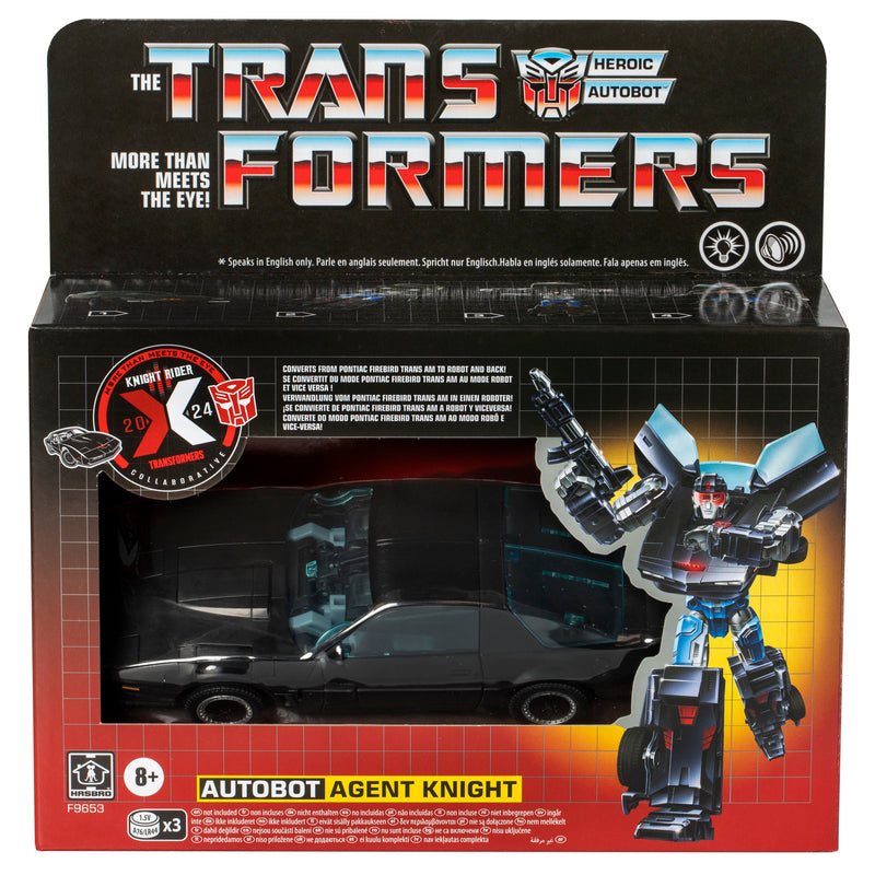 Transformers Collaborative Knight Rider x Transformers Autobot Agent Knight - Collectables > Action Figures > toys -  Hasbro