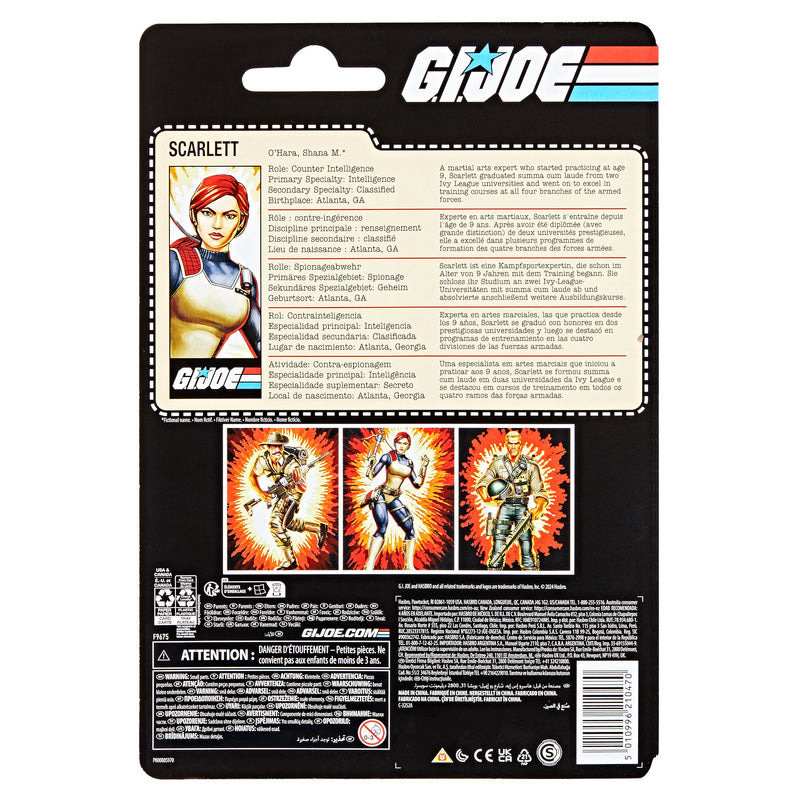 G.I. Joe Classified Series Retro - Scarlet (preorder Q2) - Collectables > Action Figures > toys -  Hasbro
