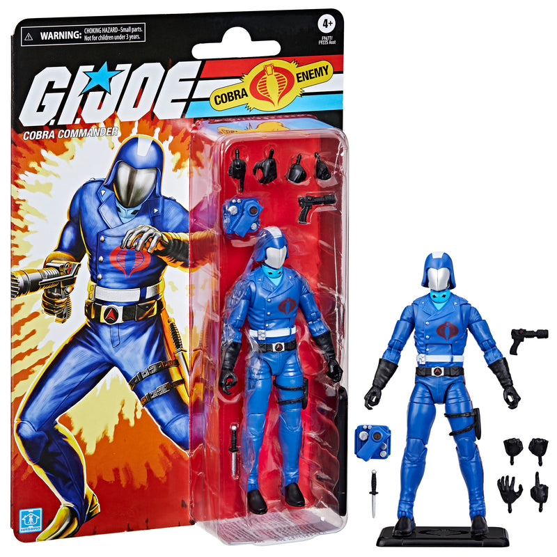 G.I. Joe Classified Series Retro Cardback Cobra Commander - Collectables > Action Figures > toys -  Hasbro
