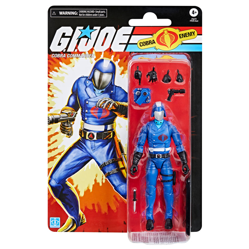 G.I. Joe Classified Series Retro Cardback Cobra Commander - Collectables > Action Figures > toys -  Hasbro