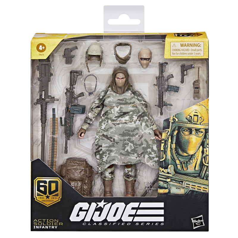 G.I. Joe Classified Series - 60th Anniversary - Infantry Soldier (preorder Q2) - Collectables > Action Figures > toys -  Hasbro
