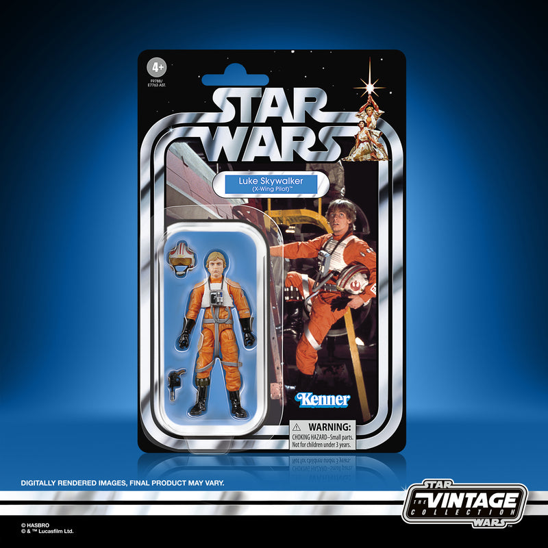 Star Wars The Vintage Collection - Luke Skywalker - X-wing Pilot (preorder Q4) - Collectables > Action Figures > toys -  Hasbro