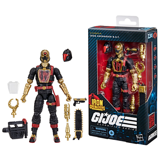 G.I. Joe Classified Series #134 Iron Grenadier B.A.T.  (preorder Dec) - Collectables > Action Figures > toys -  Hasbro