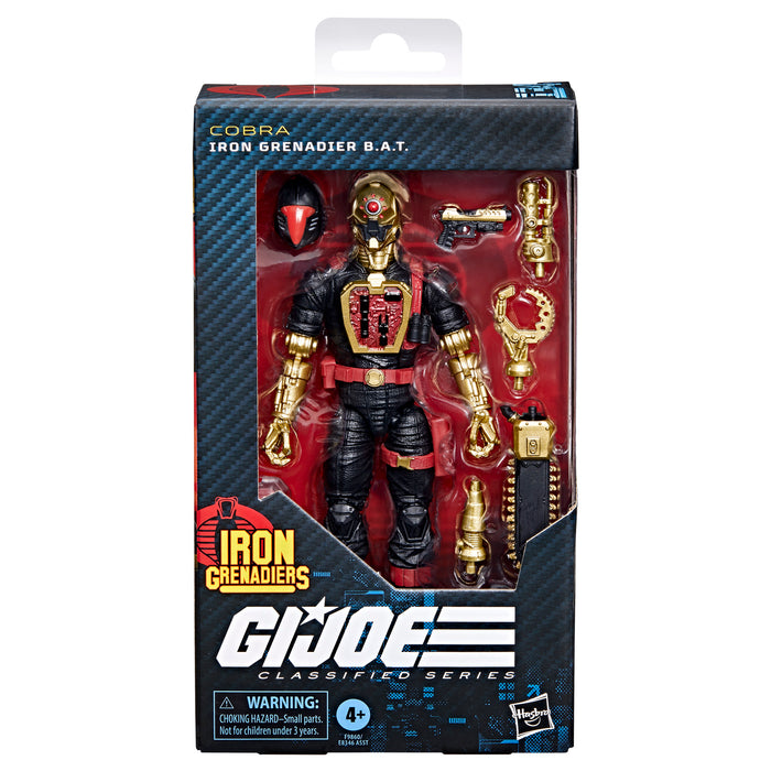 G.I. Joe Classified Series #134 Iron Grenadier B.A.T.  (preorder Dec) - Collectables > Action Figures > toys -  Hasbro