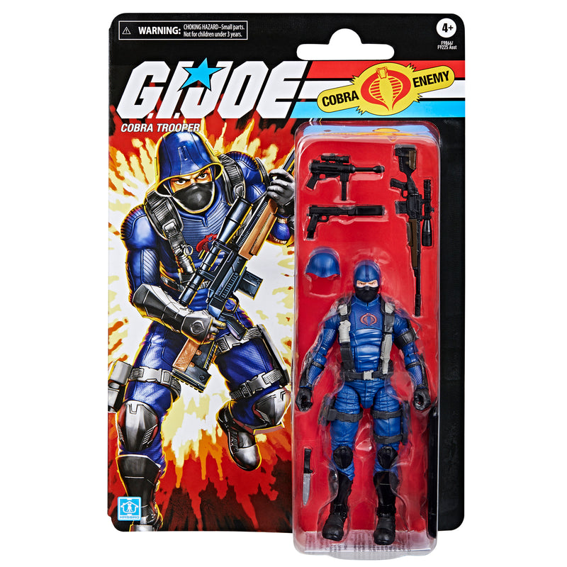 G.I. Joe Classified Series Retro Cardback Cobra Trooper - Collectables > Action Figures > toy -  Hasbro