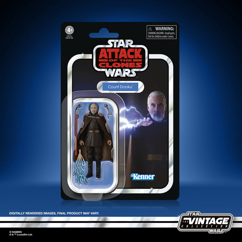 Star Wars The Vintage Collection Count Dooku (preorder Q2) - Collectables > Action Figures > toys -  Hasbro