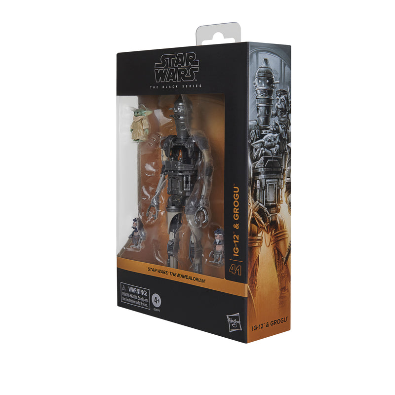 Star Wars The Black Series Deluxe IG-12 & Grogu - Collectables > Action Figures > toys -  Hasbro