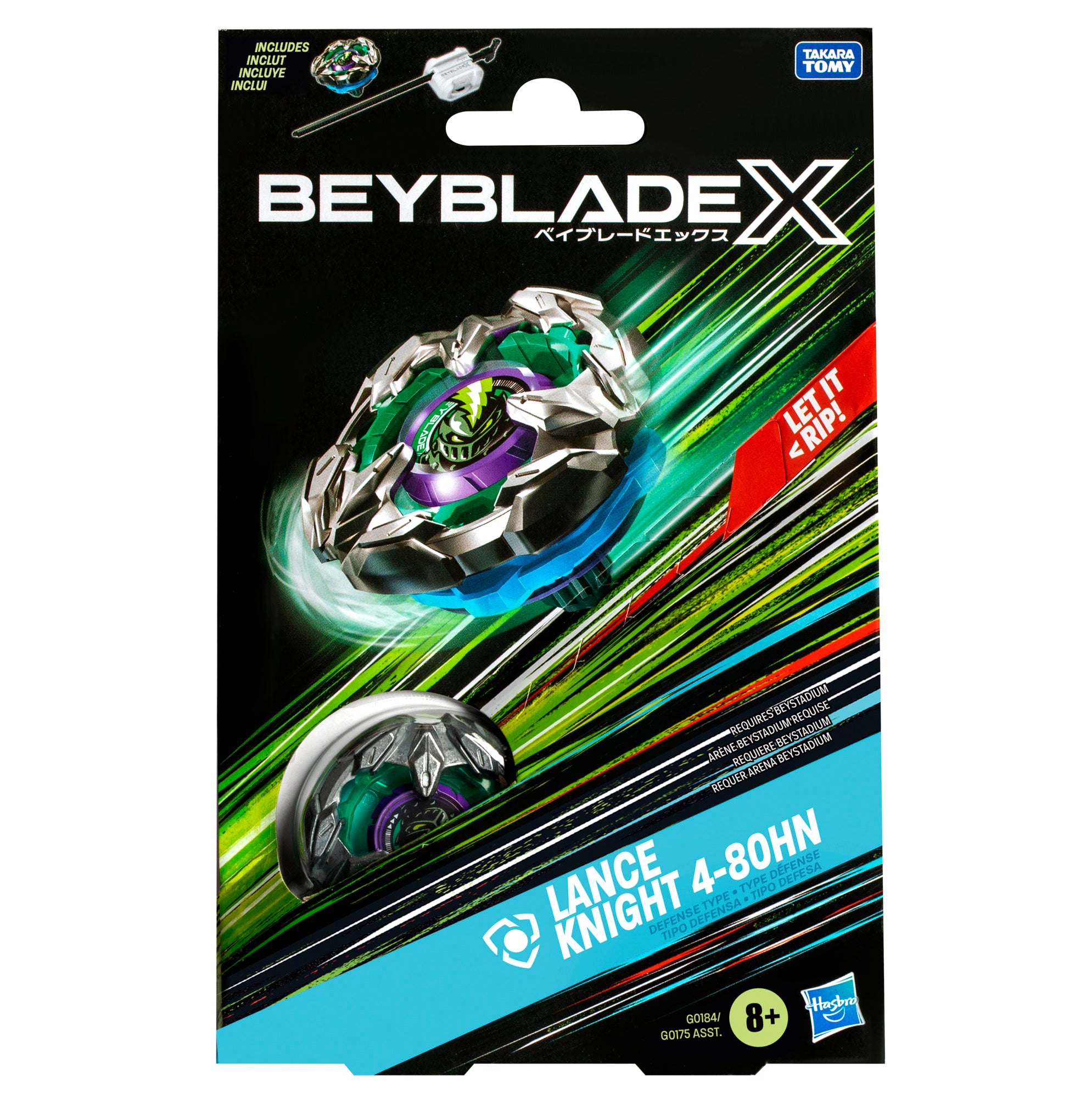 Beyblade X Lance Knight 4-80HN Starter Pack Set — Toy Snowman