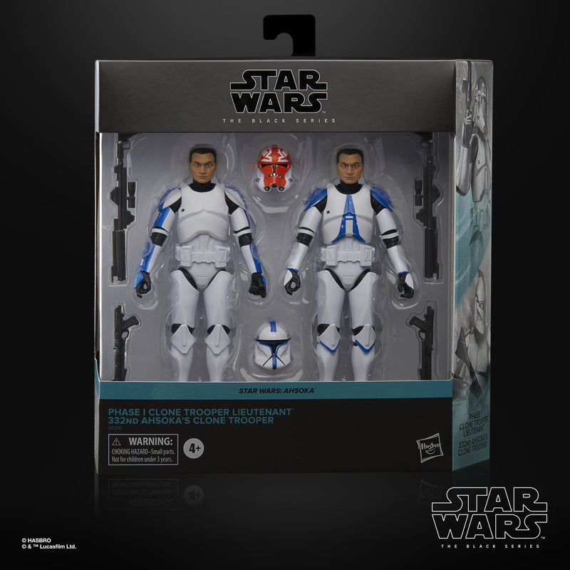Star Wars The Black Series Clone Trooper Lieutenant & 332nd Ahsoka’s Clone Trooper (preorder April/May) - Collectables > Action Figures > toys -  Hasbro