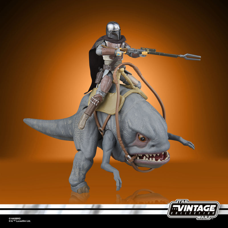 Star Wars The Vintage Collection Blurrg & The Mandalorian - Collectables > Action Figures > toys -  Hasbro