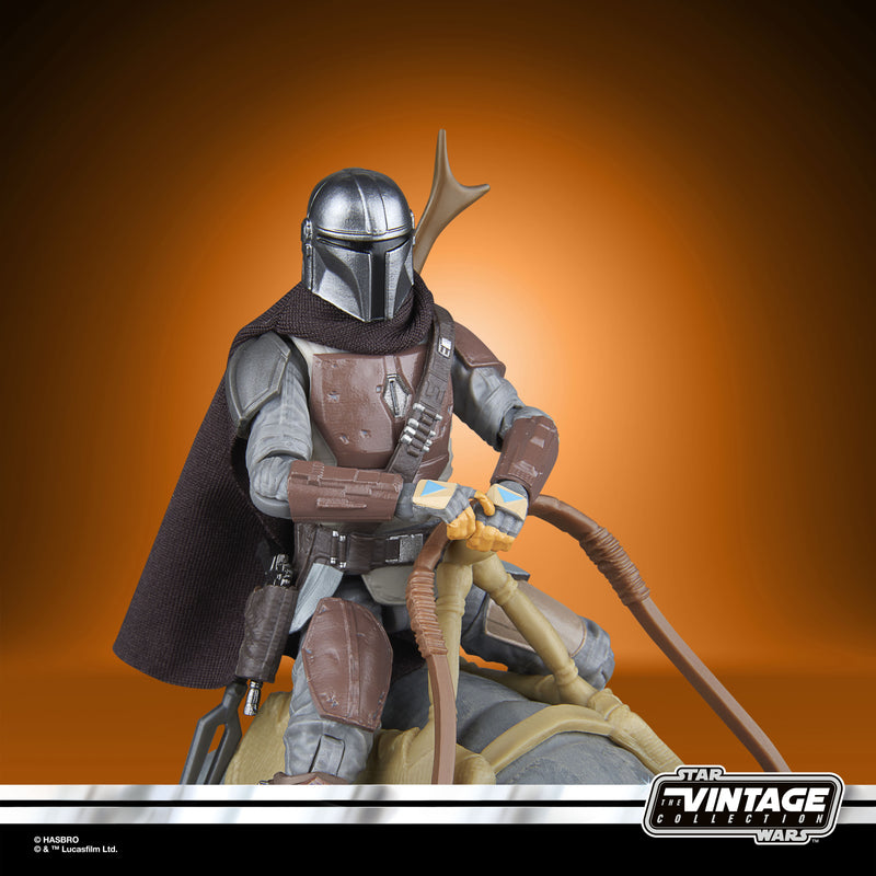 Star Wars The Vintage Collection Blurrg & The Mandalorian - Collectables > Action Figures > toys -  Hasbro