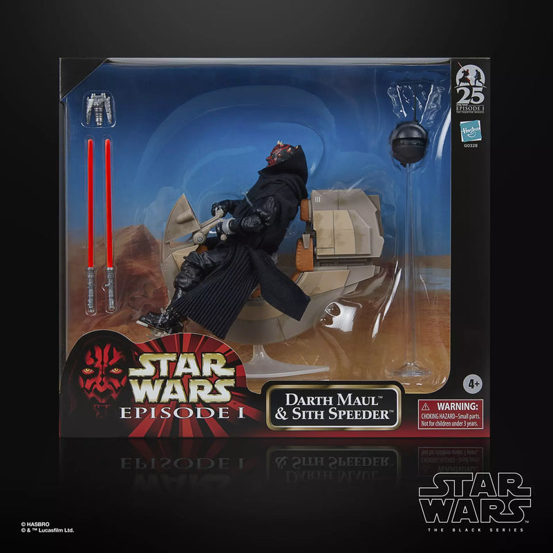 STAR WARS The Black Series Darth Maul & Sith Speeder - Collectables > Action Figures > toy -  Hasbro