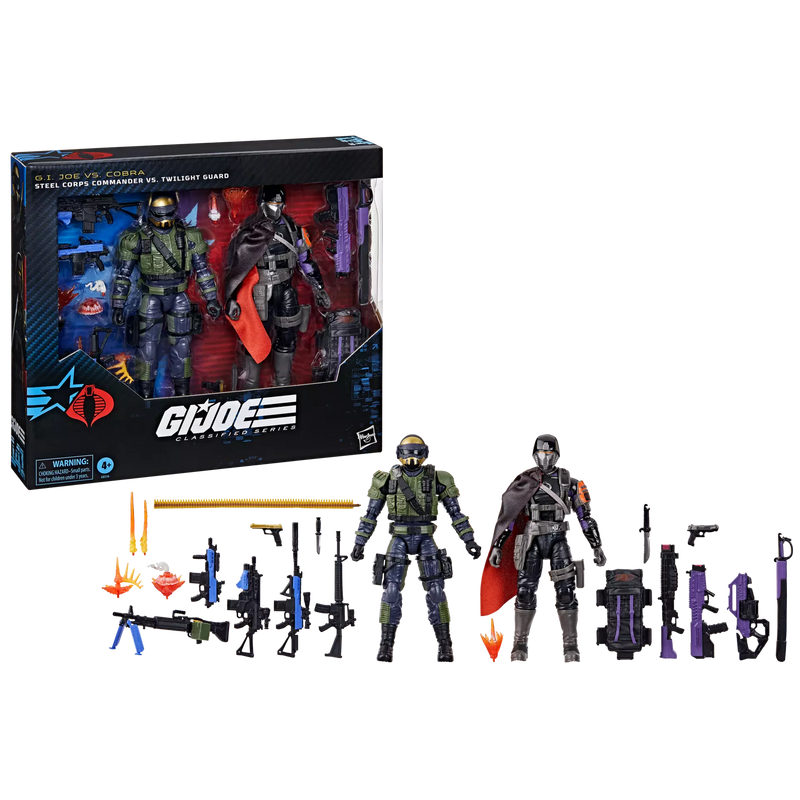 G.I. Joe Classified Series #141 Steel Corps Commander Vs. Twilight Guard - Exclusive - Collectables > Action Figures > toys -  Hasbro