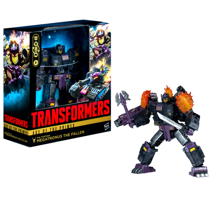 Transformers Age of the Primes Leader Class The Thirteen Megatronus the Fallen (preorder June 2025)