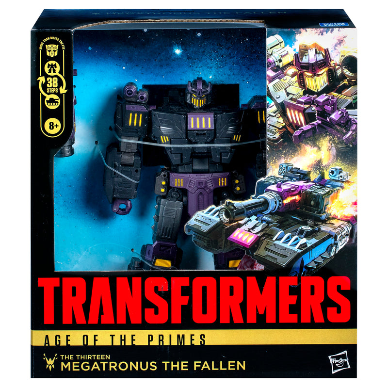 Transformers Age of the Primes Leader Class The Thirteen Megatronus the Fallen - Action figure -  Hasbro