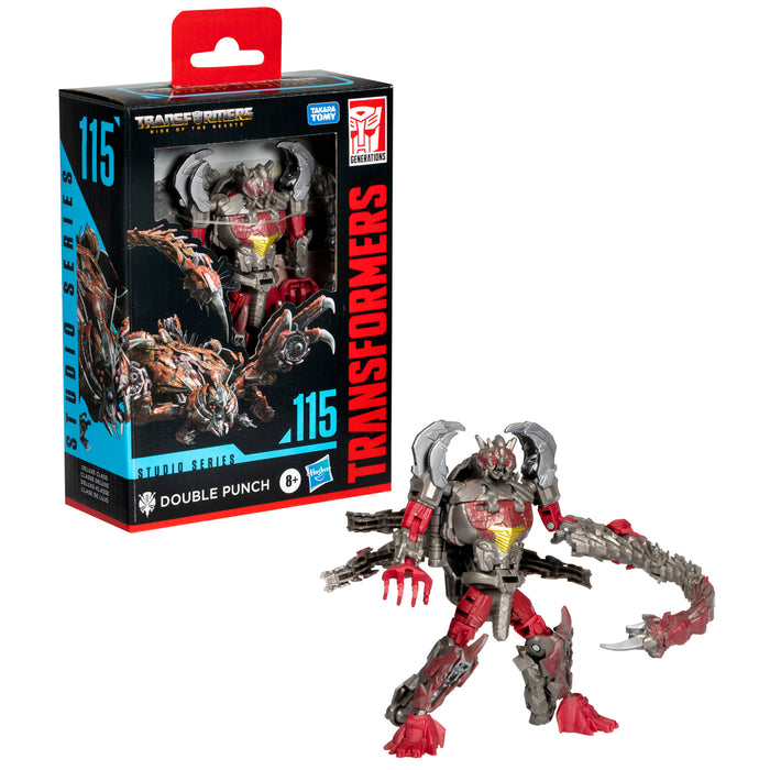 Transformers Studio Series Deluxe Class Transformers: Rise of the Beasts 115 Double Punch  (preorder Feb 2025)