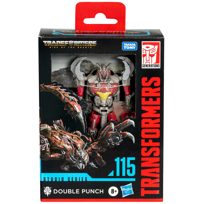 Transformers Studio Series Deluxe Class Transformers: Rise of the Beasts 115 Double Punch  (preorder Feb 2025)