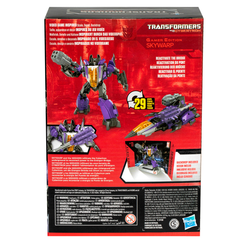 Transformers Studio Series Voyager Class Transformers: War for Cybertron 11 Skywarp - Collectables > Action Figures > toys -  Hasbro