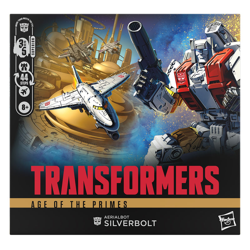 Transformers Age of the Primes Commander Class Aerialbot Silverbolt (preorder Q4 2025) - Action figure -  Hasbro